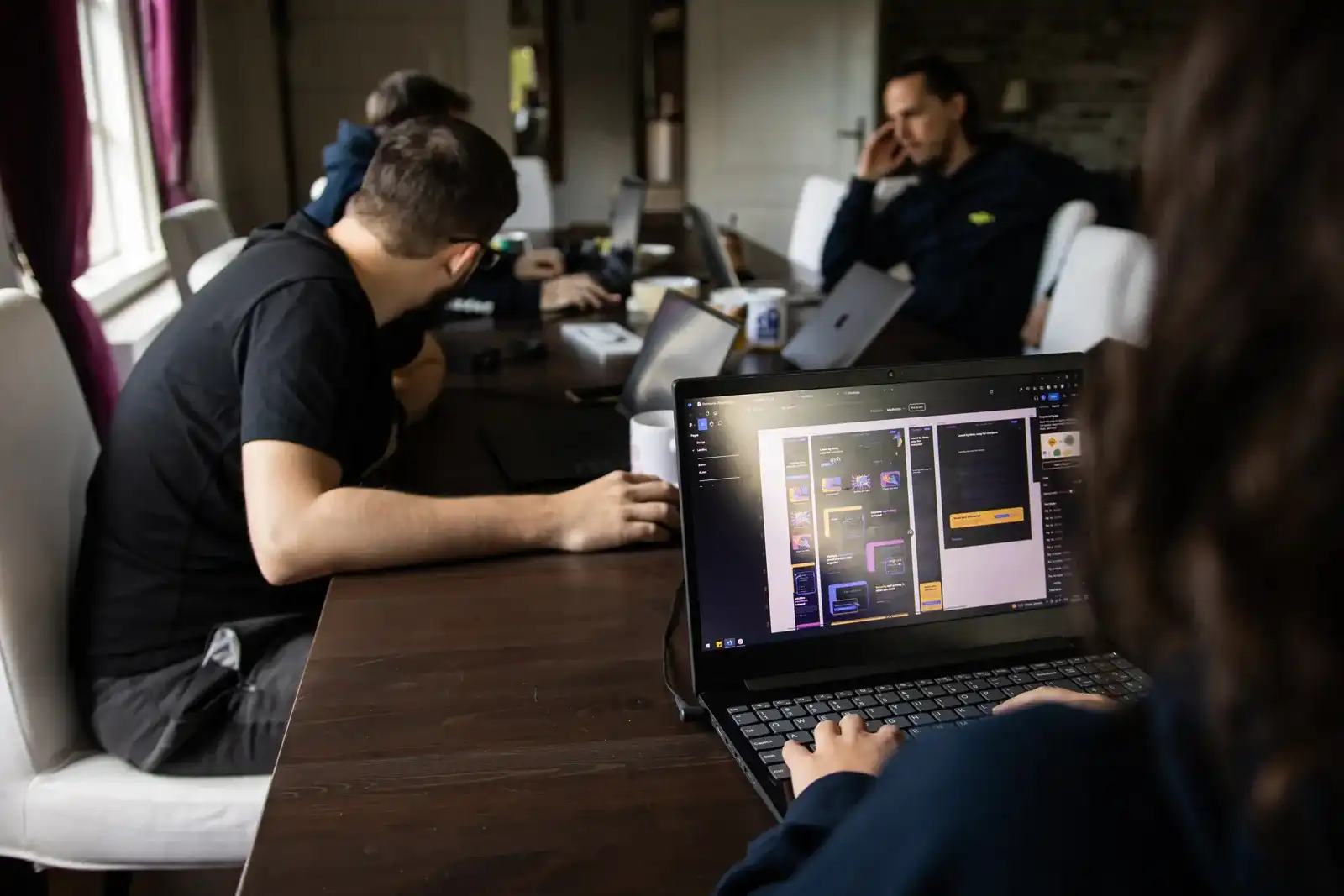 Department of Web at work