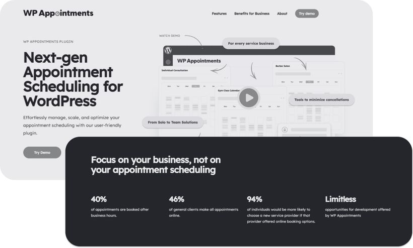 WP Appointments WordPress Plugin